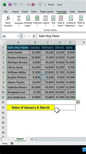 Excel Tips: Calculate Column Totals Faster with Named Ranges
