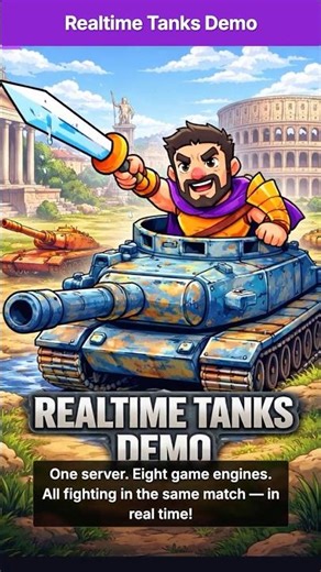 One Server. Eight Game Engines. Real-Time Multiplayer