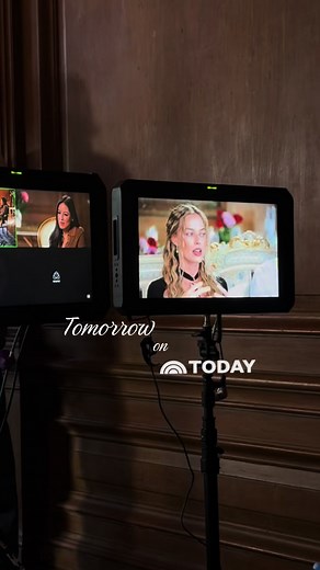 Tune into the TODAY Show tomorrow morning for Kaylee Hartung’s sit down interview with Margot Robbie and Jacob Elordi, the costars of “Wuthering Heights” from writer, director, and producer Emerald Fennell. #WutheringHeights #MargotRobbie #JacobElordi #TODAYShow @Wuthering Heights Movie @Warner Bros.