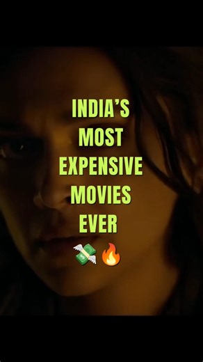 India’s Most Expensive Movies Ever 💸🔥 #boxofficecollection #top5movies #bollywood #tollywood #movie