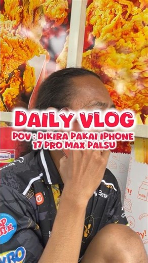 When you think you're using a fake iPhone 17 Pro Max #iphone #17promax #iphoneprank #fakeiphone