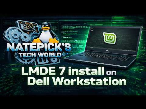 💻 Installing LMDE 7 on Dell Workstation! 😎👌