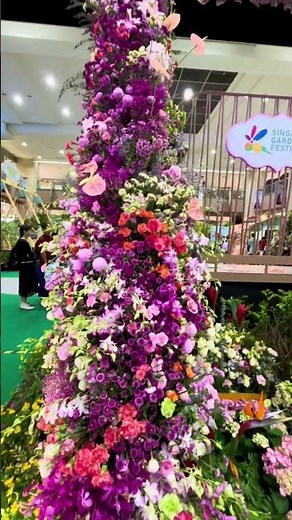Cacophony of Flowers at Singapore Garden Festival Launch #flowers #SingaporeGardenFestival