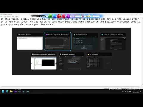 024 How to get all the characters after a position in a string