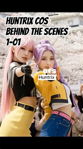KPOP DEMON HUNTERS Huntrix cosplay BTS series 1-01 Takedown #kpopdemonhunters #rumi #mira #huntrix