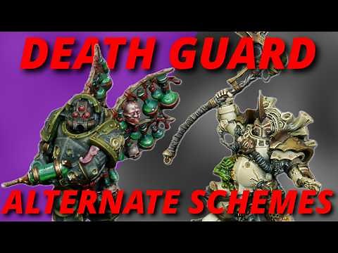 Elevate Your Death Guard Army: Alternate Paint Schemes & Techniques