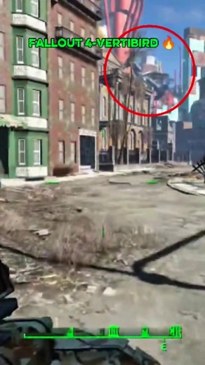 Fallout 4, Vertibird Crash 🔥🎮 #fallout4 #gamingreels #fblifestyle | Bear798