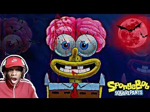 SCAREDY PANTS || Spongebob Squarepants Reaction 👻🎃