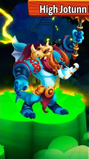 NEW High Dragon [ High Jotunn Dragon ] Heroic Race #dragoncity #dragoncitygame #shorts #dragongame