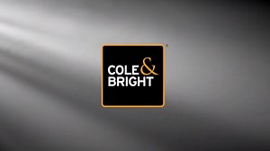 Cole & Bright 6765 - Color Changing Crackle Glass Classic Solar Ice Orb