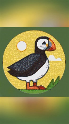 Minecraft duck pixelart🦆#minecraft #shorts