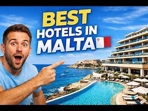 10 BEST Hotels in Malta 🇲🇹 | Where to Stay in Malta
