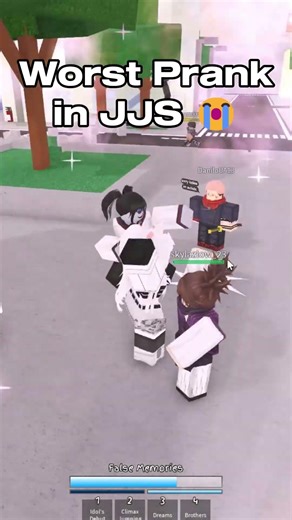 Worst Prank in JJS 😭 #roblox #jujutsushenanigans