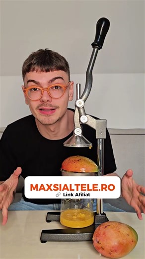 MANGO vs. Manual Juicer 🥭 (MAXIMUM SATISFACTION)