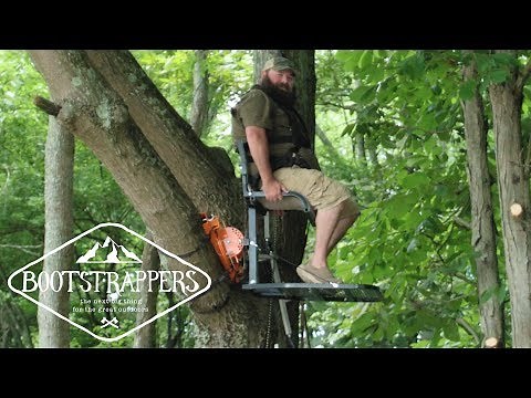 Hunt Wherever You Want Using Out On a Limb MFG’s TS1 Treestand | Bootstrappers