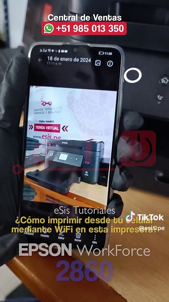 Hoy aprenderás a CÓMO IMPRIMIR DESDE TU CELULAR mediante WiFi en tu nueva impresora EPSON WORKFORCE 2860 :) #esis #esiscolor #impres #impresora #impresoras #printer #impresoraepson #epsonimpresora #impresorasepson #epsonimpresoras #printerepson #epsonworkforce #epsonworkforceprinter #impresoraepsonworkforce #workforce2860 #epsonworkforce2860 #2860 #viral #viralvideo #viralvideos #viralvideosofficial #viraltiktok #viraltiktokvideo #precisioncore #b