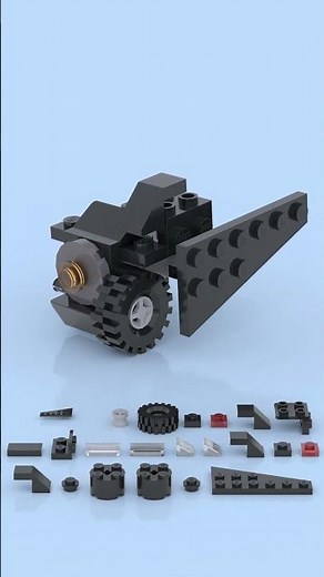 LEGO Batman Tumbler 🦇🚗 Epic Nano Batmobile Build You Can’t Miss! 🔧🧱 #lego