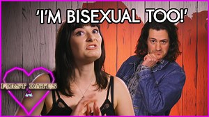 Tim and Amy are discovering that they share a lot of mutual interests. Amy and Tim are both bisexual, both foster a healthy interest in comics, and with a mutual spirit of open mindedness, conversation flows easily. #firstdates | First Dates