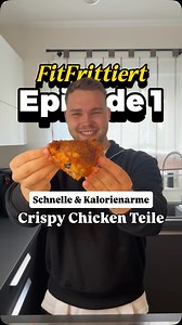 Episode 1 von FitFrittiert: Kalorienarme CRISPY CHICKEN TEILE 🍗🔥 Willkommen zu „FitFrittiert“ einer Serie, wo wir Zusammen die mühelose Zubereitung von Proteinreichen & Gesunden Airfryer-Rezepten meistern werden 🤝🏼✅ ⚜️Zutaten: - 500g Hühnchen Teile - 1 Packung Backpulver (10g über die Teile & 6g zum Mehl geben) - ca. 30g Mehl - Gewirtze: Hühnchengewirtz, Knoblauchpulver, Paprikapulver, Salz & etwas Pfeffer - Ölspray Speicher dir das Rezept direkt ab und um in Zukunft keine Episode mehr zu ve