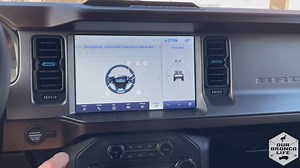 2021 Ford Bronco SYNC 4 Infotainment System Detailed on Video