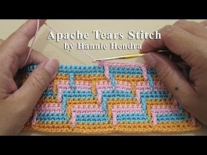 Mini Crochet Tutorial || Merajut Motif Apache Tears