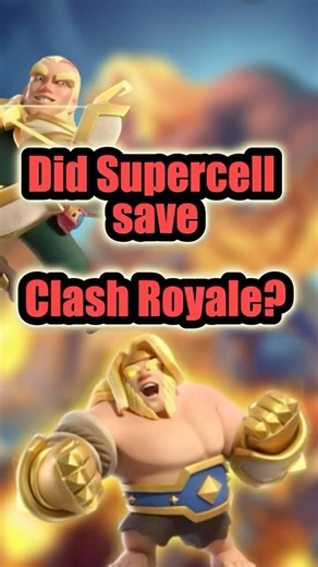 Did Supercell save Clash Royale? #shorts #fyp #supercell #clashroyale #jynxzi