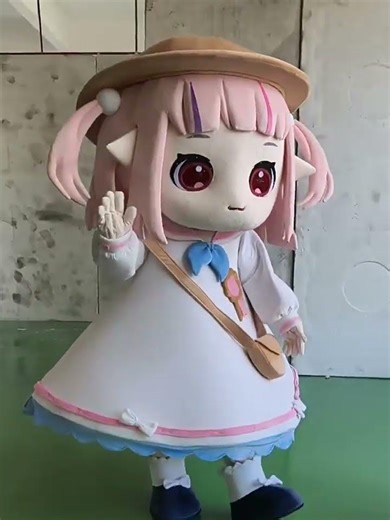 Adult Girl Mascot Costume for Entertainments