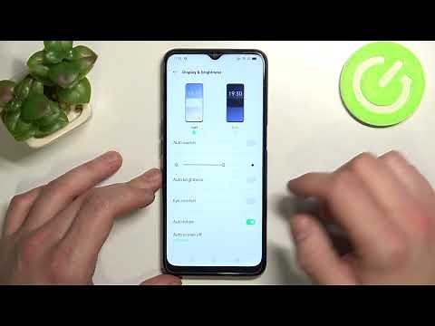How to Locate and Manage Display Settings in Oppo A16 - Operate Display Options