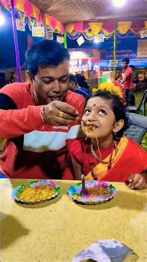 বাবা মানে এই গরমে স্কুটিতে বাবার মাথায় বেলুন ফাটিয়ে চাউমিন খেয়ে কেক কেটে আমরা কোথায় যাই 🥰
