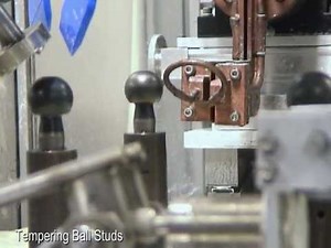 Hardening and Quenching Ball Studs with Induction Heating