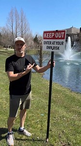 Is this sign necessary? Who is really going in there. They paid for this sign! #keepout This video was created by Rebecca JS, Jasgur Crew and Network Media LLC | Jasgur Crew