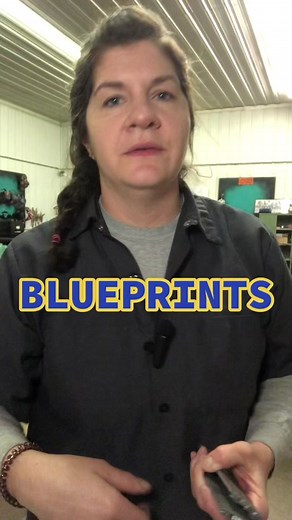 A quick show of the symbols a #welder will interprit on a blueprint. #welding #womenwhoweld #fabricator #newwelder #supportthetrades #learnontiktok