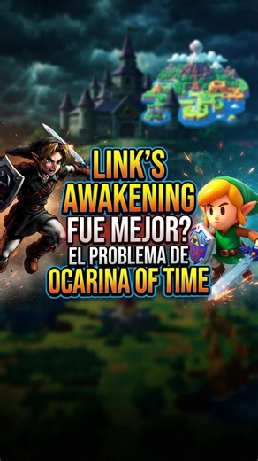 ¿Link's Awakening fue mejor? El problema de Ocarina of Time 🎮 #zelda #nintendo