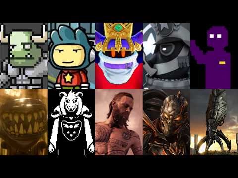 Defeats of My Favorite Video Game Villains Part 1 (Reuploaded)