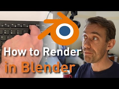How to Render in Blender - basic controls, optimising and more