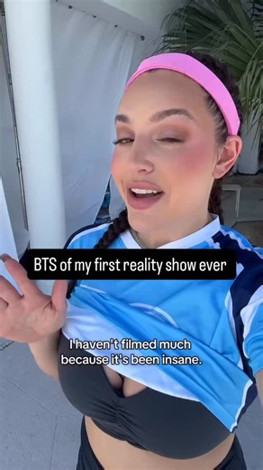 Alicia Waldner | BTS Of my first reality show ever | Instagram