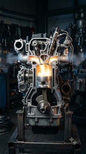 How a Diesel Engine Works: From Air & Fuel to Motion