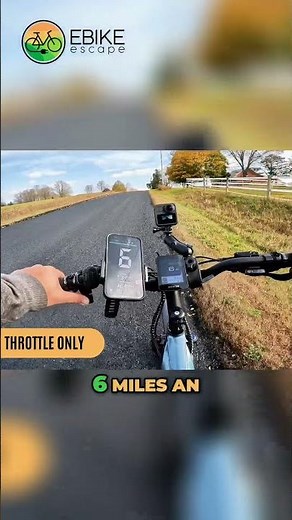 Going Up, Slowing Down: Aventon Level.2 Throttle-Only Hill Test