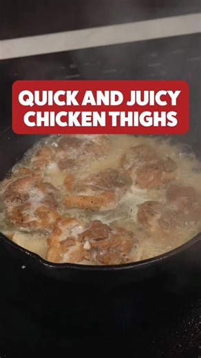 The only chicken thigh recipe you’ll ever need - juicy inside, crispy skin outside 🍗