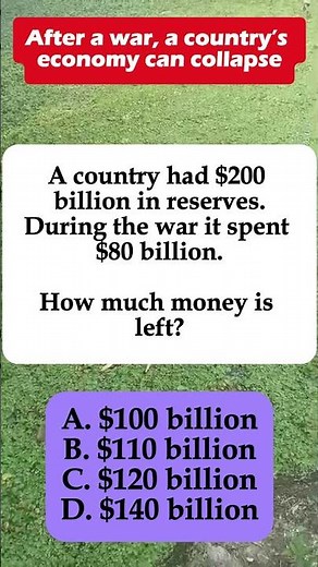 Can You Solve This Money Puzzle? 💰 | 5 Second Brain Test #shorts #iqvistax #war #riddle #usa #iran