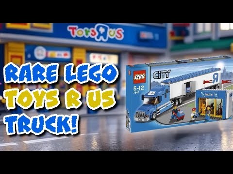 LEGO 7848 Toys R Us Truck Review | Rare Store Exclusive Set