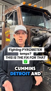 Fighting PYROMETER TEMPS? THIS IS THE FIX FOR THAT! Give us a call and order yours today! (817)473-8565 #truckdriver #engine #mechanic #pdi #semitruck #performance #cummins #detroitengine #catengine | Big Shop Diesel Services