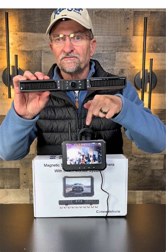 Solar WiFi Backup Camera for Pickup Trucks