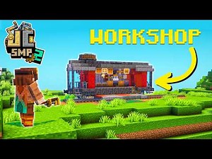 I Built a PORTABLE WORKSHOP in Minecraft Create Mod
