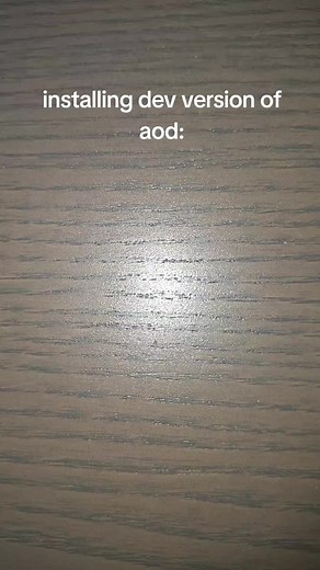 dev version of aod #devversion #techtock #telesens #xiaomi #redmi | redmi