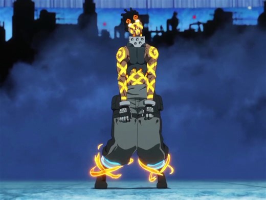 Ogun vs Charon in Fire Force Season 3
