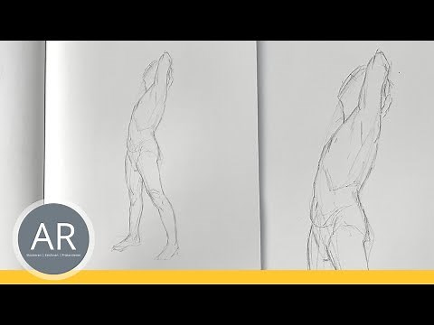 Ganz einfach Aktzeichnen lernen. Figürliches-Zeichnen. Aktzeichnungen. Aktzeichnen Zeichenkurse.