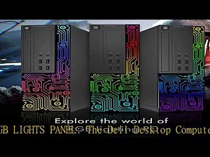 Dell Gaming OptiPlex Desktop RGB Computer PC, Intel Core i7, GeForce GT 1030 2GB GDDR5, 16GB RAM, 5