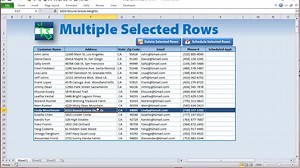 🖱️ Select multiple rows in Excel and work with them instantly — highlight, date-stamp, or delete everything in one go. Comment for the free workbook. 👇 #ExcelForFreelancers #ExcelVBA #ExcelAutomation #ExcelTips #ExcelProjects | Excel For Freelancers