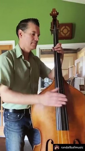 The Quadruple Slap. Upright Bass Slapping Technique